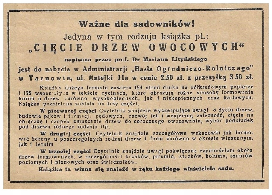 TARNOBRZEG - TARNÓW / GUMNISKA - MARKI / PUSTELNIK