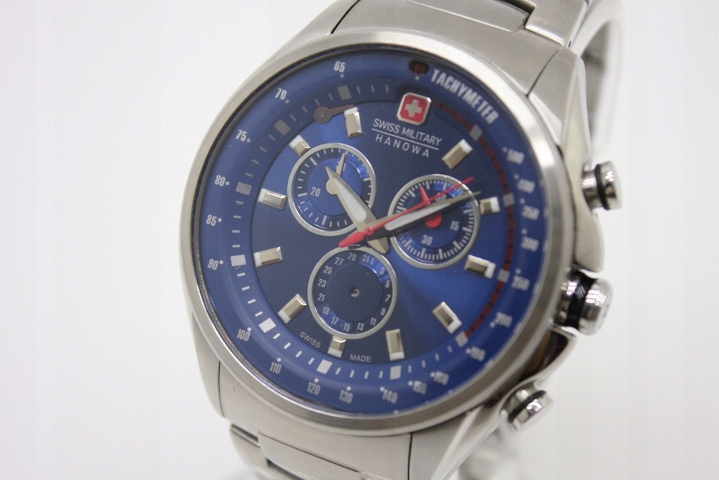 Zegarek męski SWISS MILITARY 6-5171 uszkodzony