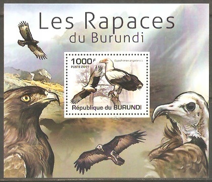 Ptaki (palmojad), blok 2 - Burundi