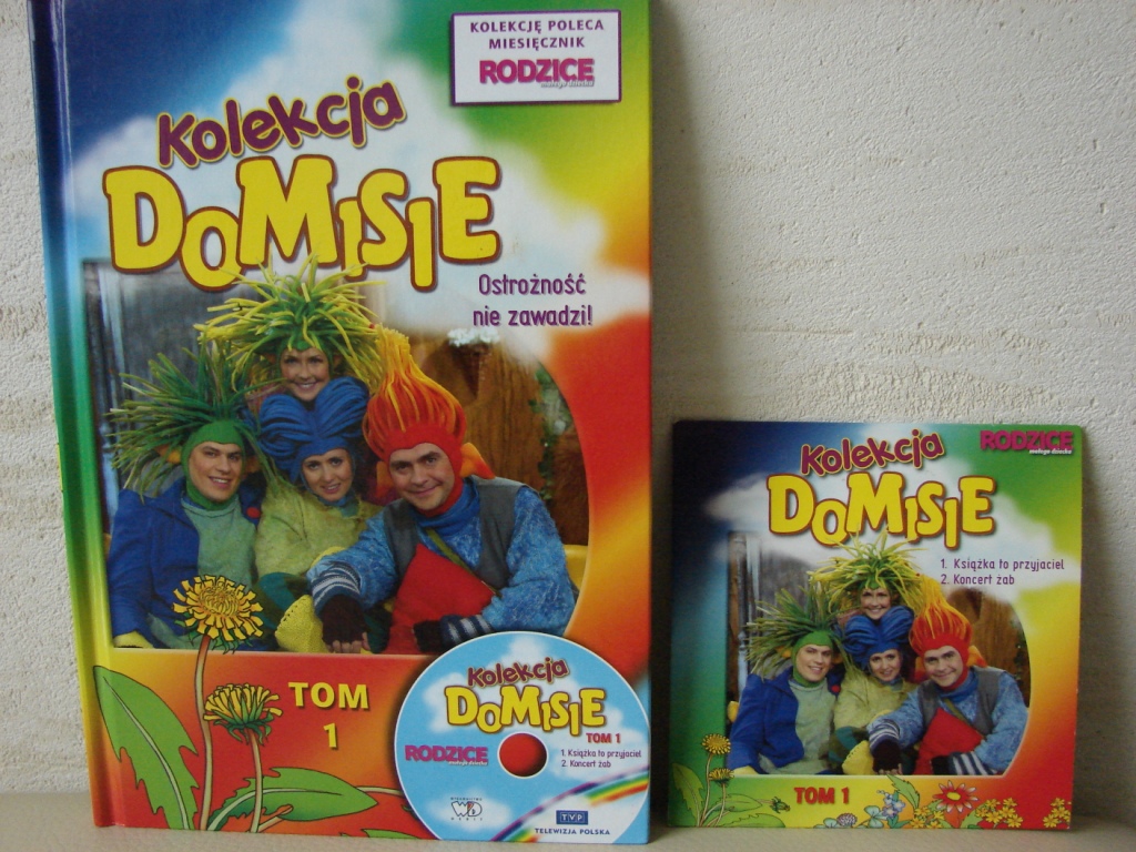 Domisie Kolekcja tom 1 książka i VCD