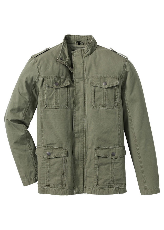 Kurtka bojówka Regular Fit zielony 66 976092