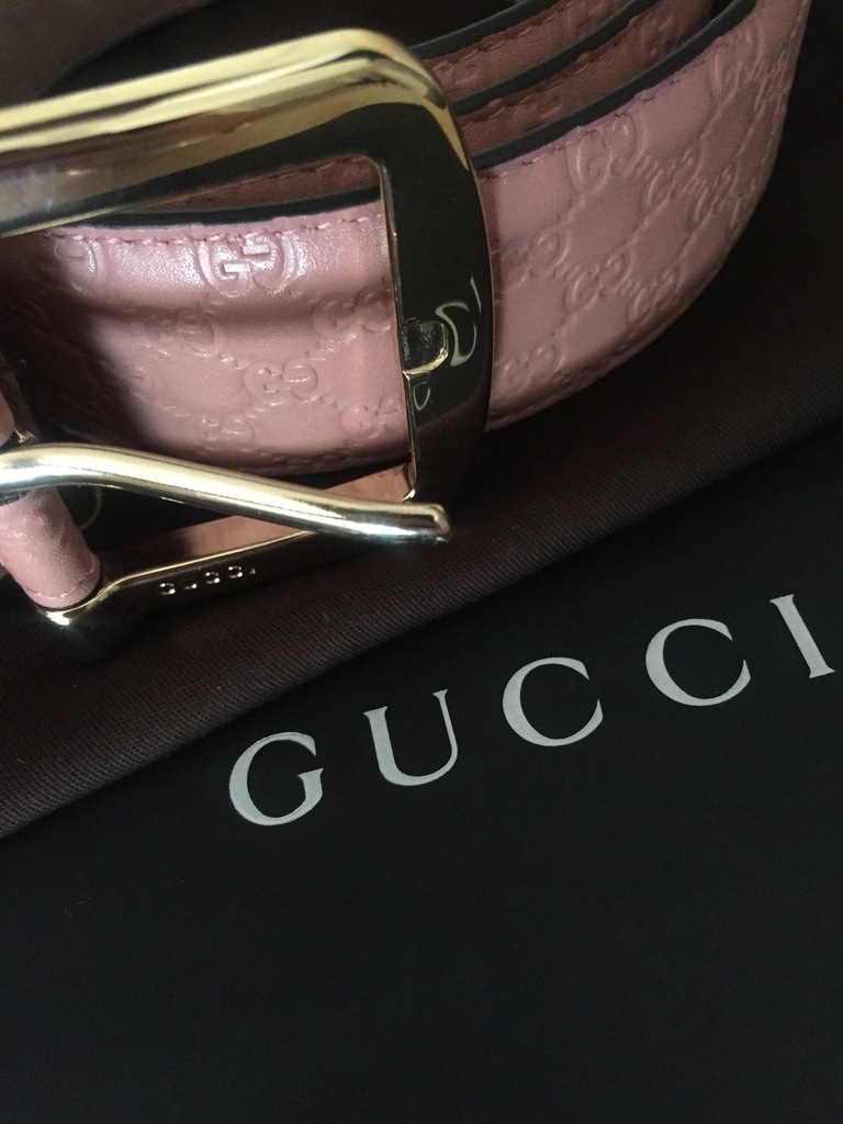 Gucci pasek damski Guccisima