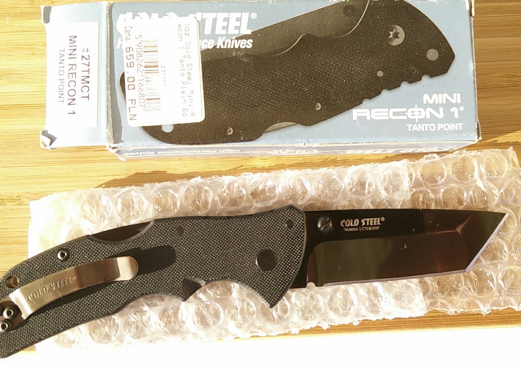 Nóż Cold Steel Recon Mini CTS XHP Spyderco