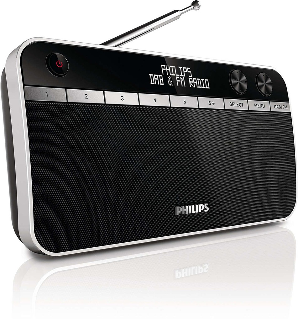 Radio cyfrowe Philips DAB+ AE5250 przenośne 7328601573