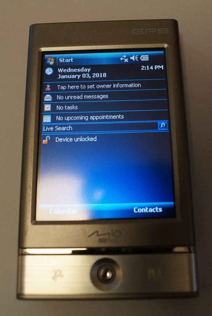 Palmtop Mio P360 Nawigacja, GPS, Windows Mobile 6