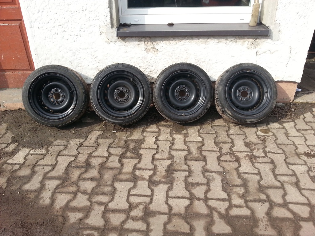 felgi stalowe poszerzane fiat seicento 4x98 +OPONY