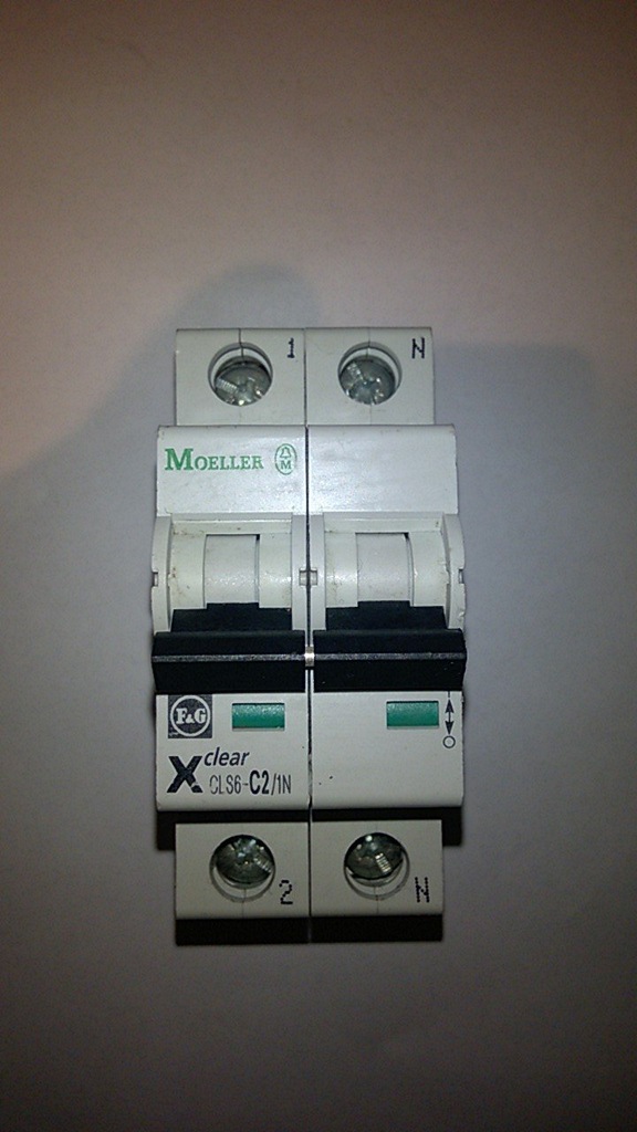 Wyłącznik nadprądowy Moeller cls6-c2/1n