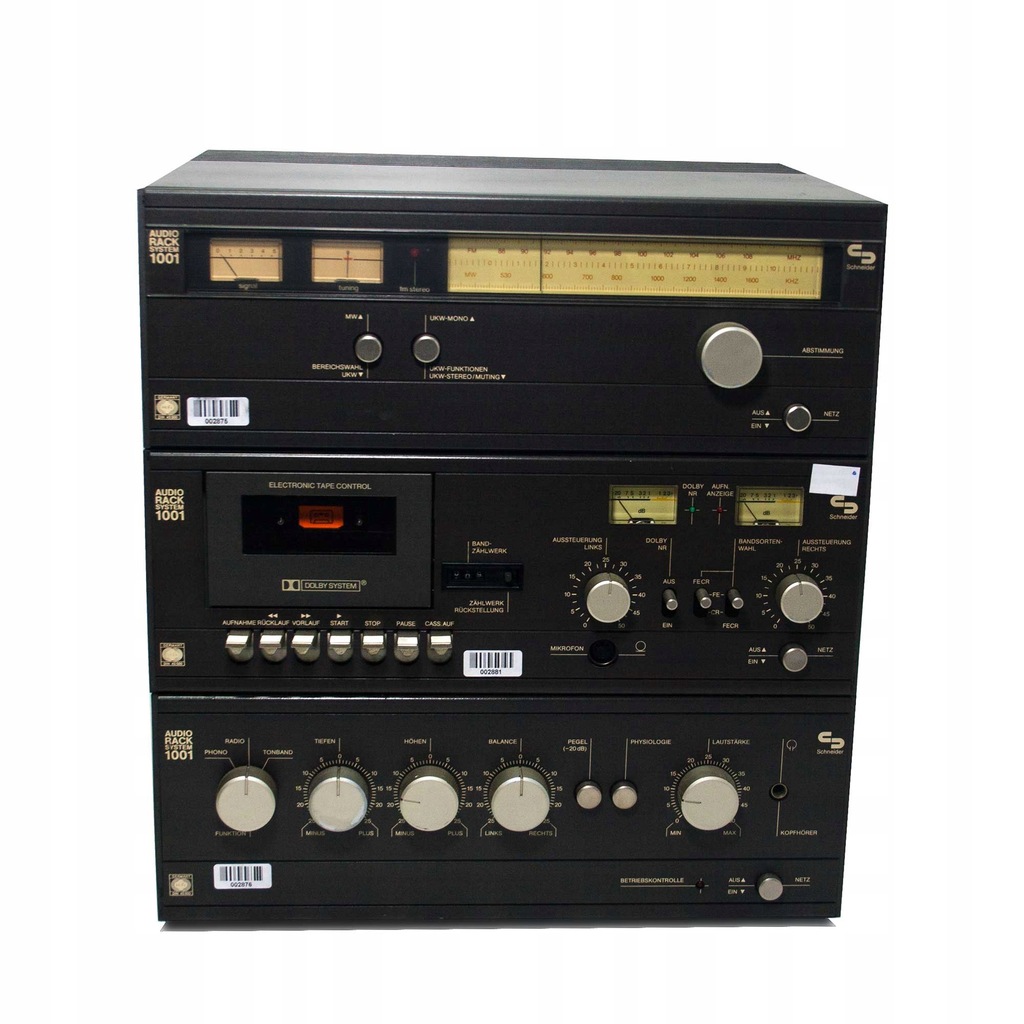 SCHNEIDER AUDIO RACK SYSTEM 1001 7118872152 oficjalne archiwum Allegro