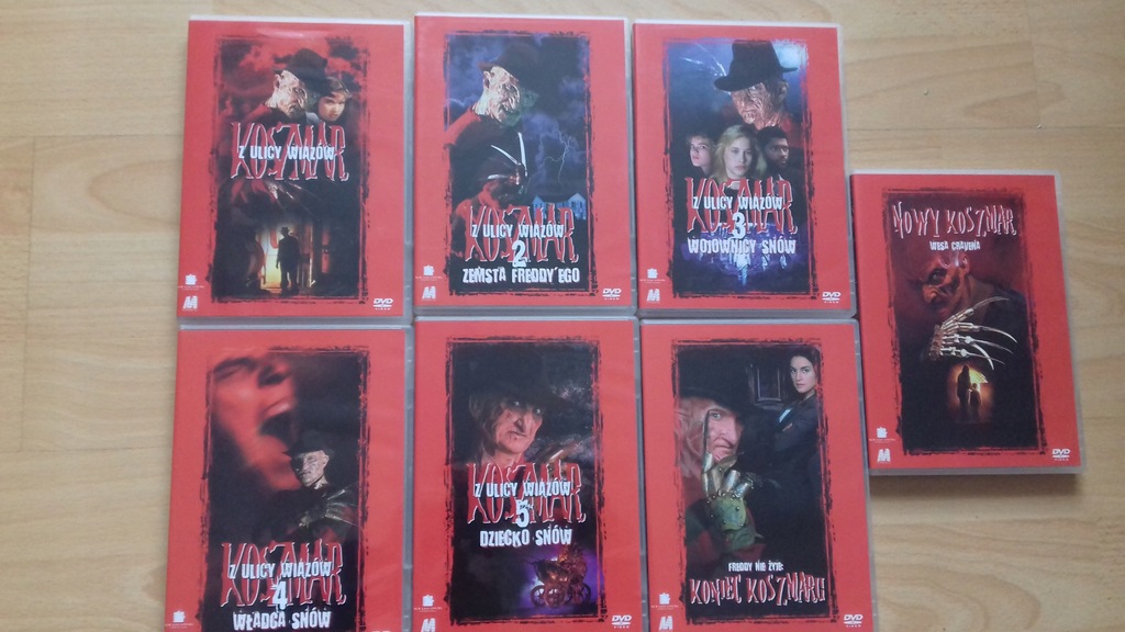KOSZMAR Z ULICY WIĄZÓW - 7 CZĘŚCI - DVD