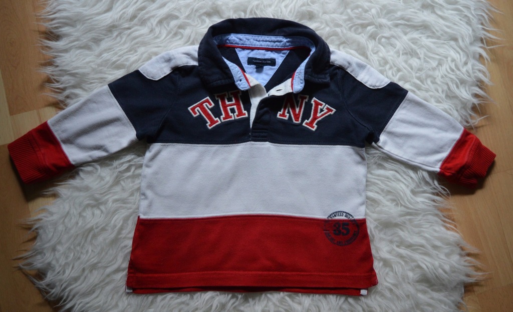 koszulka Tommy Hilfiger 18-24M 86-92cm DŁUGI RĘKAW