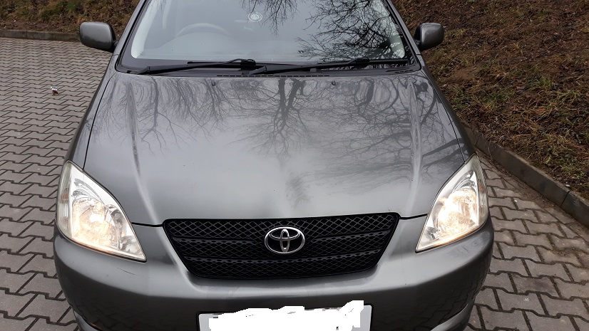 TOYOTA COROLLA 02/06 MASKA PRZEDNIA NR.KOLORU 1C3