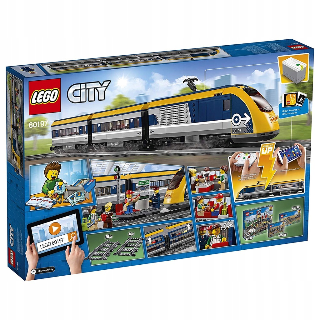 Конструктор lego city 60197 677 элементов