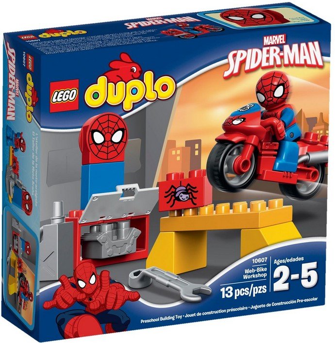 LEGO DUPLO 10607 Spider-Man Warsztat NOWY