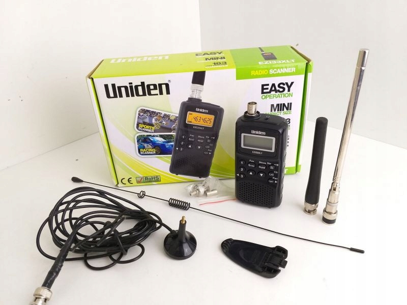 UNIDER RADIO SCANNER EZI33XLT + ANTENY PUDEŁKO