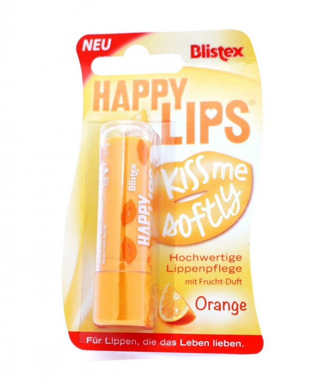 BLISTEX HAPPY LIPS ORANGE POMADKA DO UST 3,7g