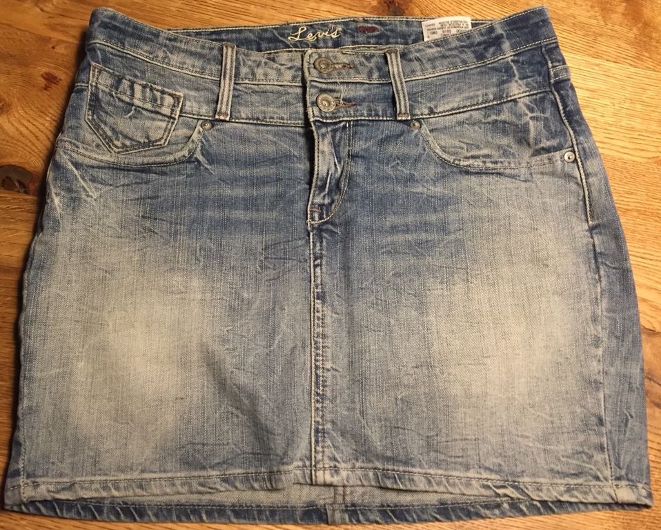 Levis spodniczka jeansowa mini S
