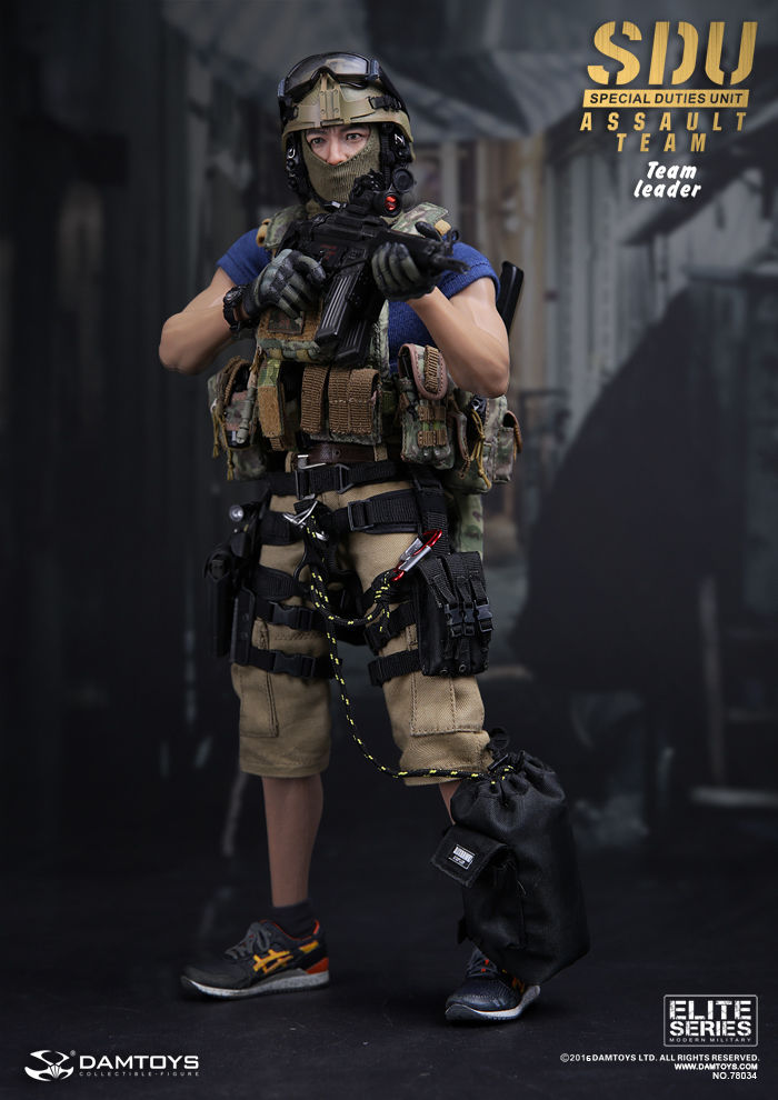 SDU damtoys figurka 1:6 hot toys policja sideshow