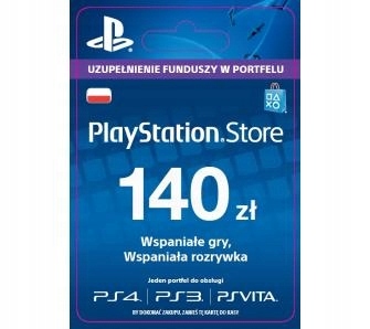 Sony PlayStation Network 140 zł [kod]