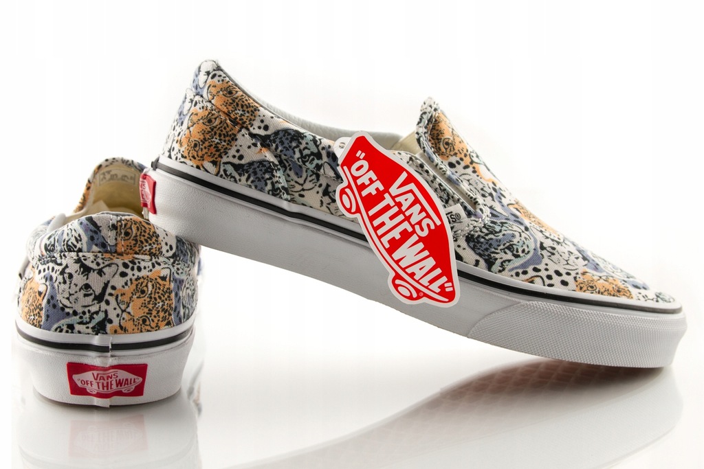 Buty VANS SLIP-ON WILD CAT dziecięce trampki 34,5