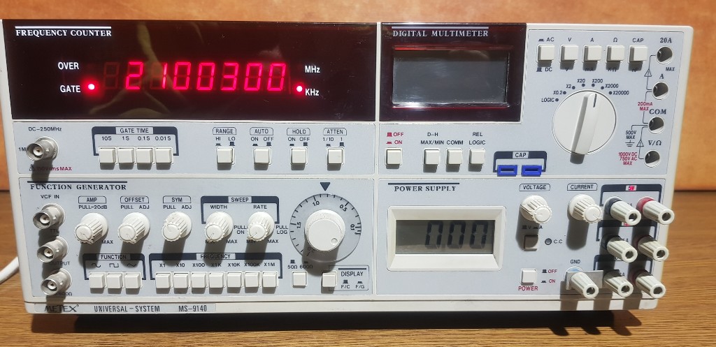 multimetr METEX MS-9140 generator laboratoryjny