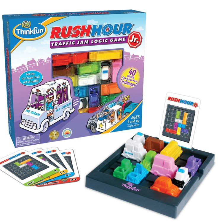 Thinkfun: gra logiczna korek drogowy Rush Hour Jr