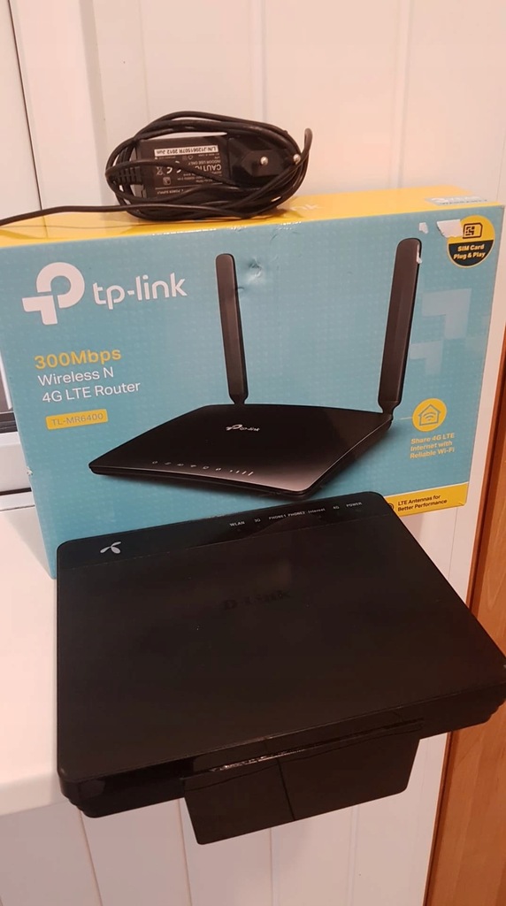 Router TP-Link TL-MR6400 4G LTE 300Mb/s WiFi SIM
