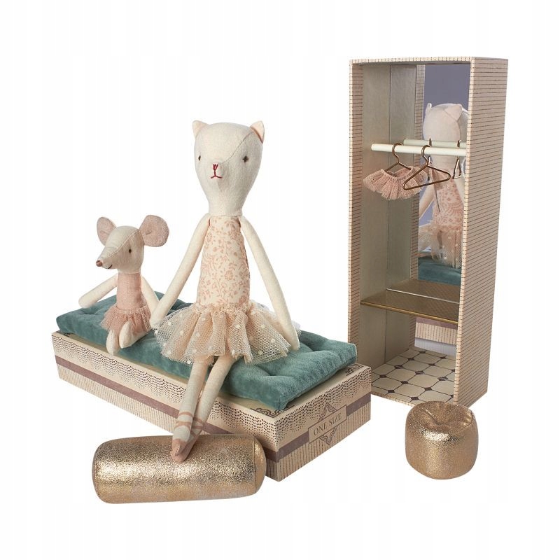 MAILEG Baletnice Kot i Mysz Dancing Cat and Mouse
