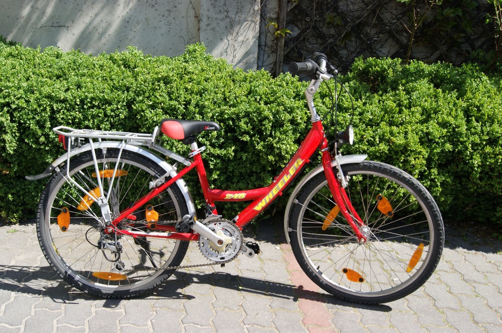 Juniorski rower damka WHEELER 24''koła, na Shimano