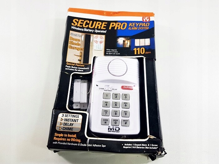 ALARM MAGNETYCZMNY CZUJKA SECURE PRO ALARM SYSTEM