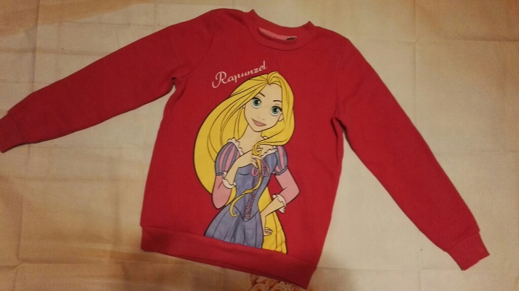 DISNEY - ROSZPUNKA BLUZA 134-140