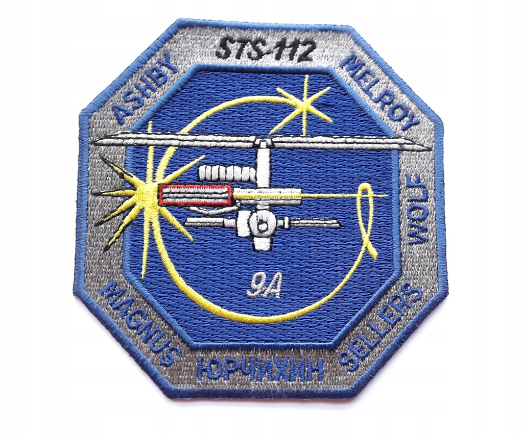 ORYGINALNA NASZYWKA NASA - ATLANTIS - STS-112