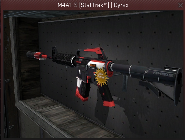 M4A1-S CYREX STATTRAK CS GO skin