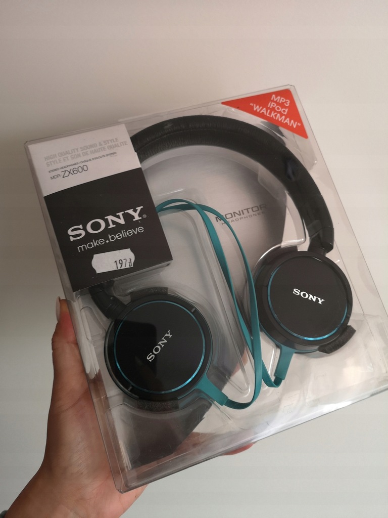 słuchawki SONY MDR-ZX600 jack