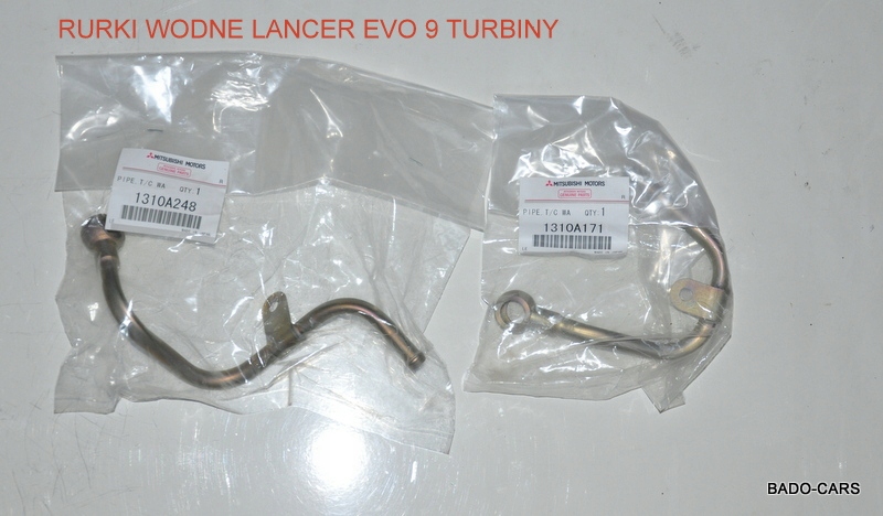MITSUBISHI LANCER EVO 9 RURKA WODNA TURBINY