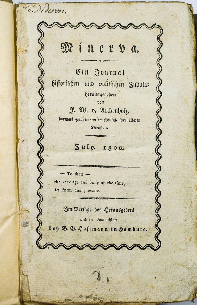19. Niemiecki starodruk 1800 r. Exlibris BIAŁOKOSZ