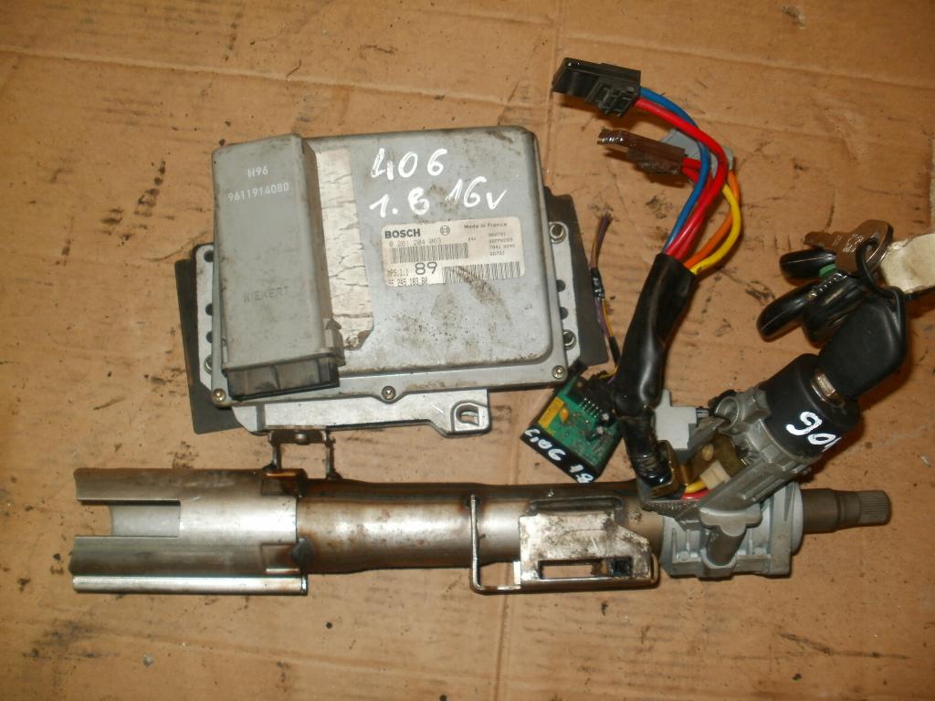 KOMPUTER ZESTAW IMMOBILIZER PEUGEOT 406 1.8 16v