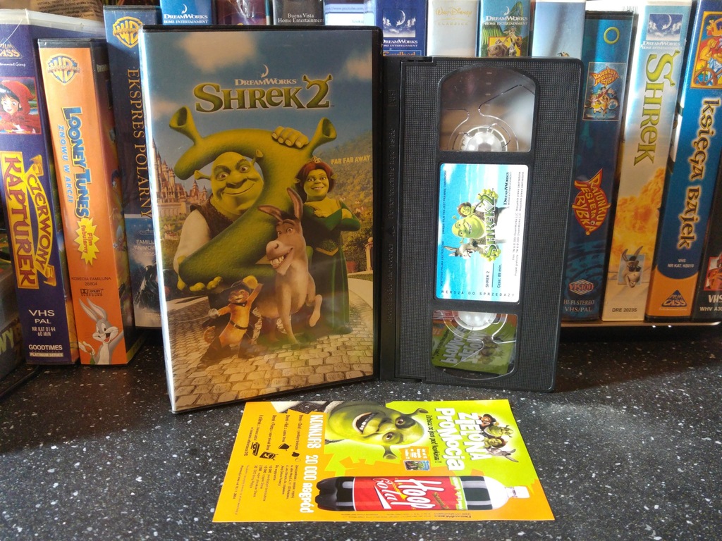 Shrek 2 VHS Universal