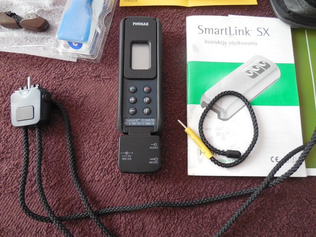 Niedosłuch system FM SmartLink + MyPilot Phonak
