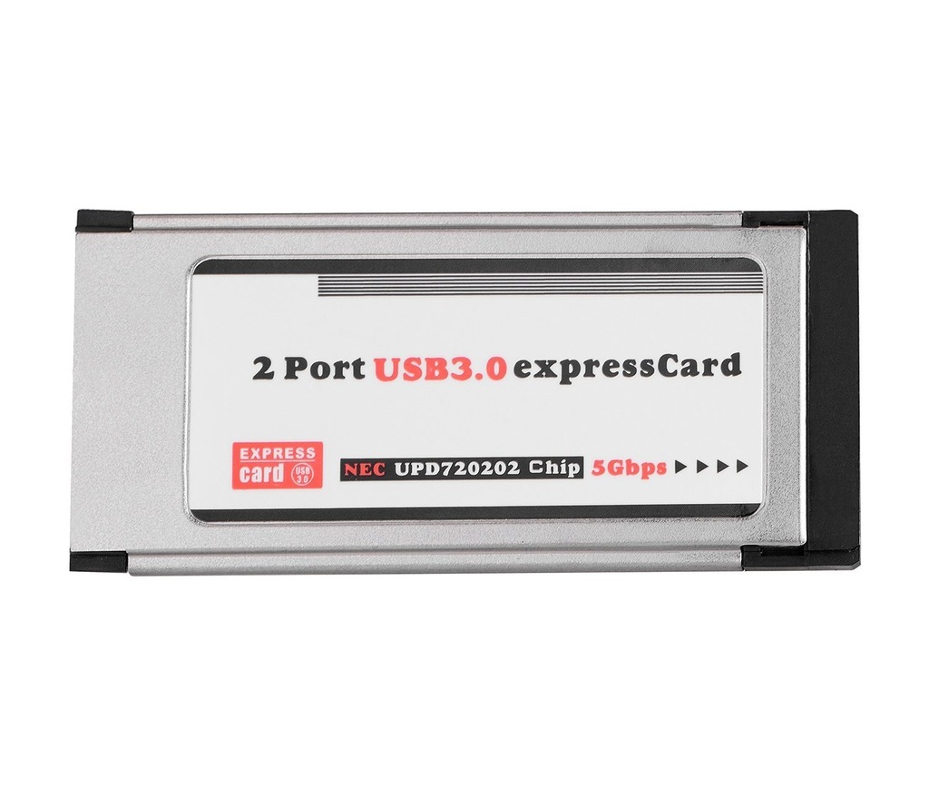 KARTA ADAPTER EXPRESS CARD 34mm USB 3.0 - 2 porty