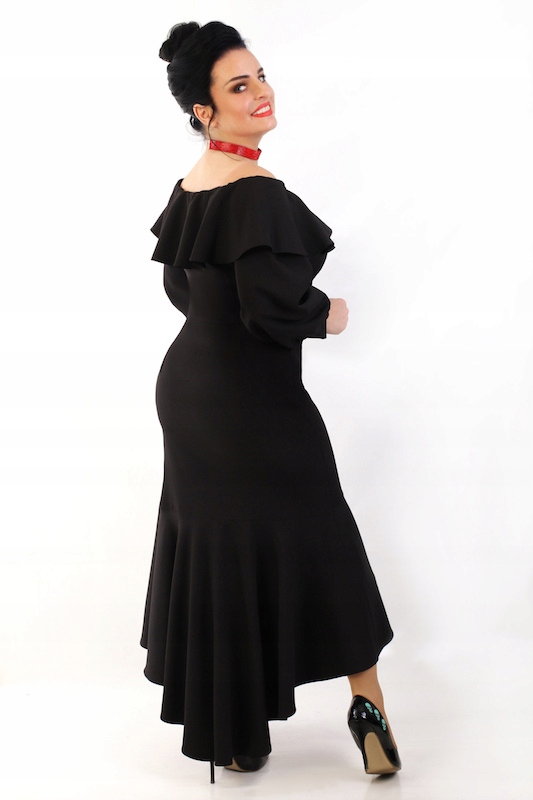 Sukienka Hiszpanka, czarna 44