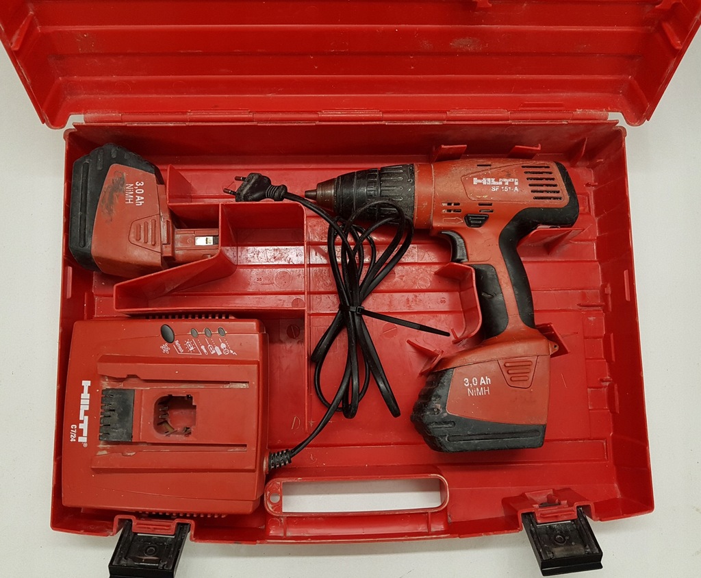 Wkrętarka HILTI SF 151-A z ładowarką C7/24 zestaw