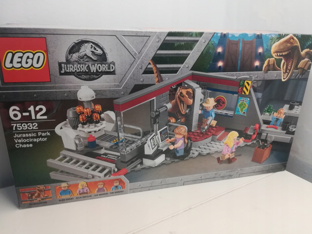 LEGO JURASSIC 75932 POŚCIG RAPTORÓW 37437Z