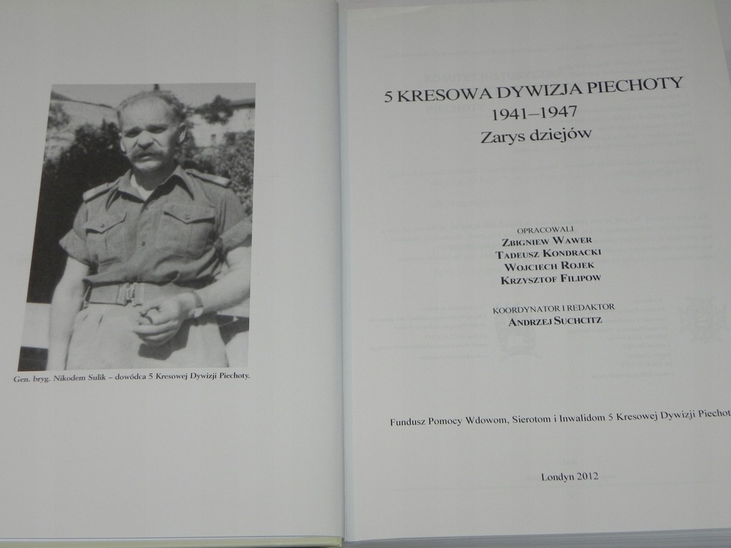 5 KRESOWA DYWIZJA PIECHOTY 1941-1947 - 7688593500 - Oficjalne Archiwum ...