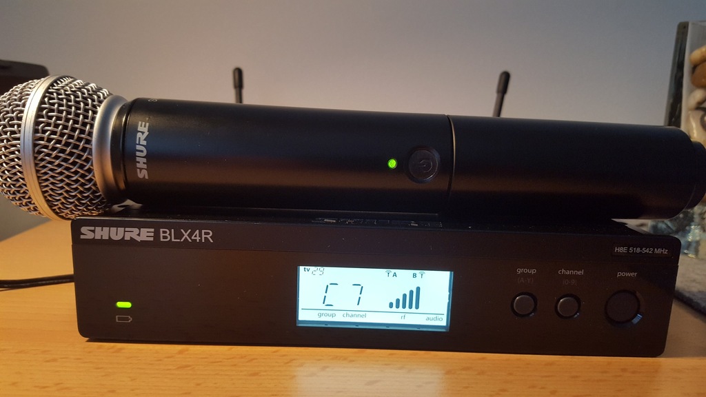 Shure BLX 24R / SM 58 mikrofon bezprzewodowy