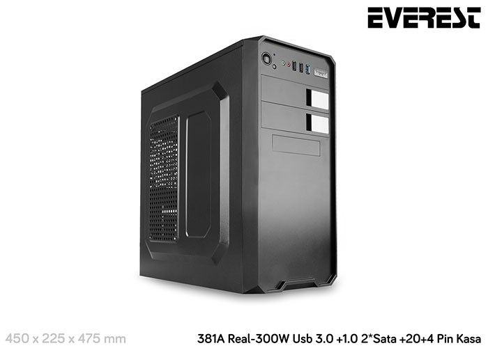 BYD - EVEREST 381A/B Obudowa Midi Tower USB3.0+ 2x