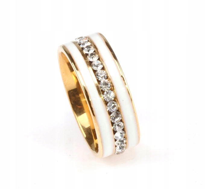 H2538-1 OBRĄCZKA ZŁOTA STAL CHIRURGICZNA 18mm