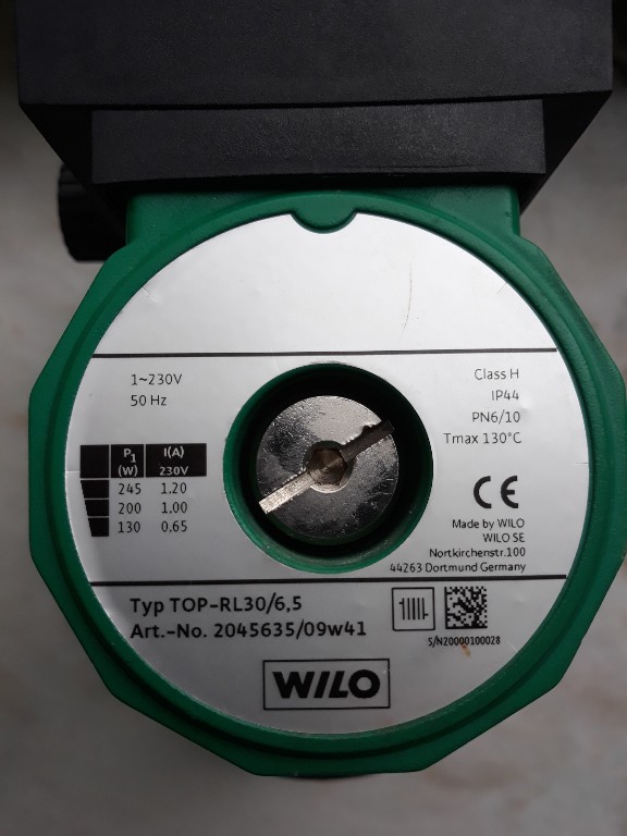 POMPA OBIEGOWA WILO TOP-RL 30/6,5
