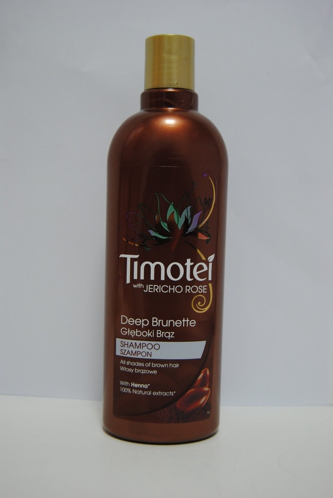 Timotei Szampon DEEP BRUNETTE 400ml  TRAX