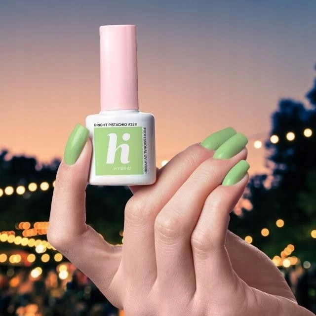 Lakier HI HYBRID Hybrydowy (5 ml; Zielony - Bright