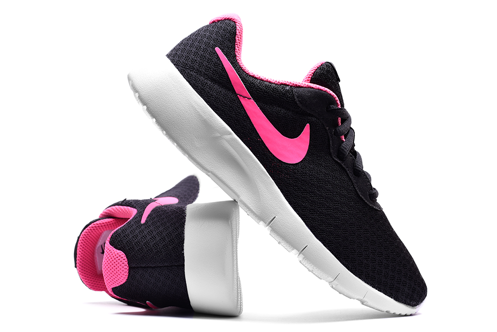 NIKE TANJUN PS Buty dziecięce czarno różowe r.34